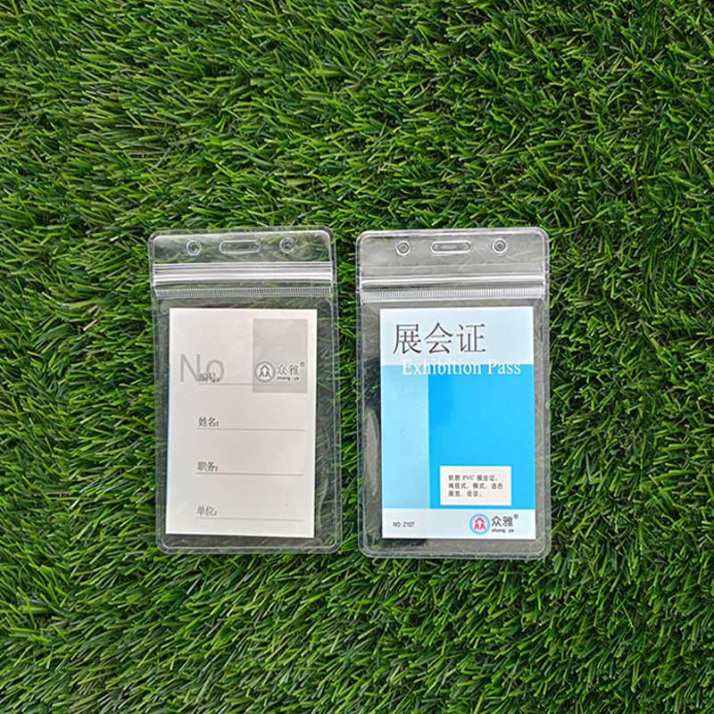 Zipper Id Card Holder