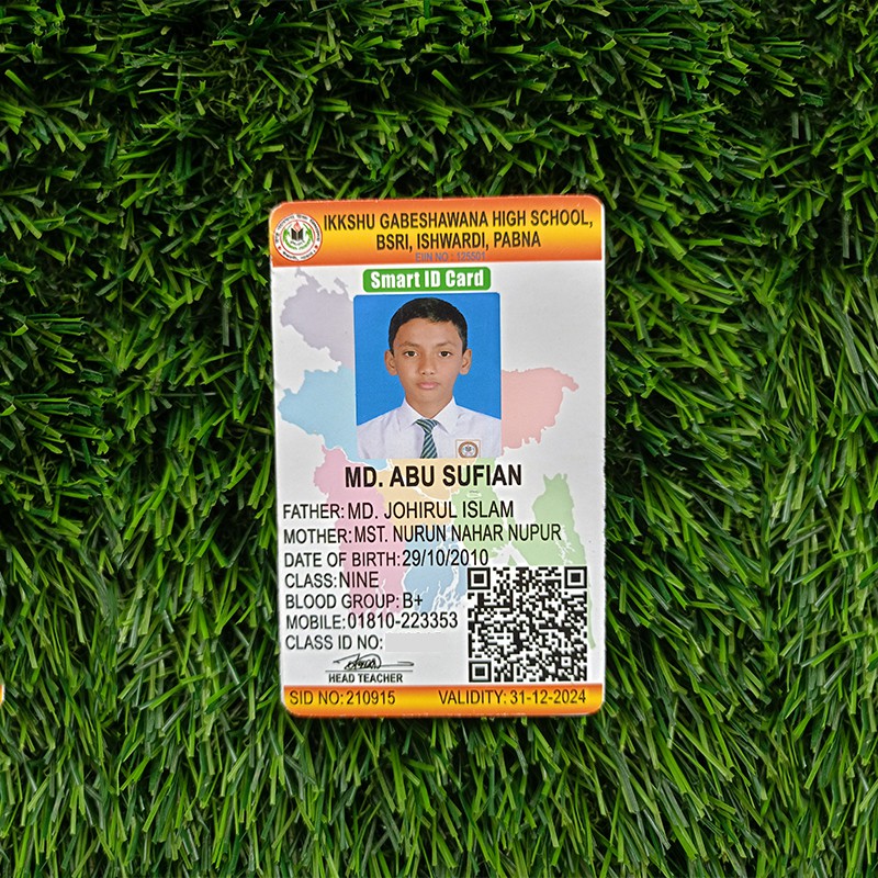Chip id card (with print)